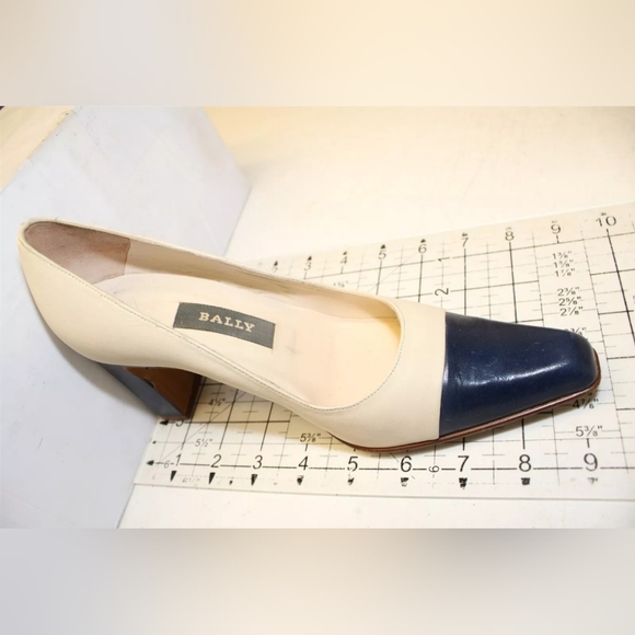 Bally Designer Leather Pumps High Heels Shoes 👠 Switzerland 6 - Picture 15 of 16